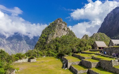 montaña del machu picchu
