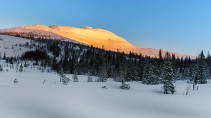 Sunkissed Mt Areskutan, Åreskutan, Sweden