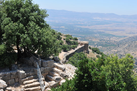 The Nimrod fortress, Golan heights, Israel