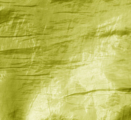 Abstract yellow fabric texture.