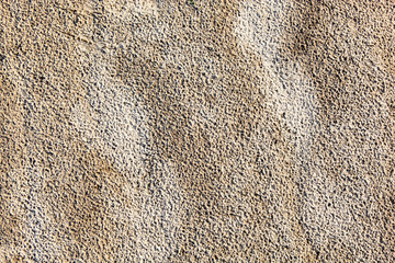 Sand surface after the rain