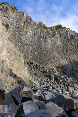 The Symphony of the Stones in gorge of Azat in Armenia