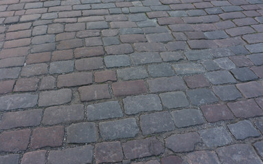 background texture of stone wall. pavement