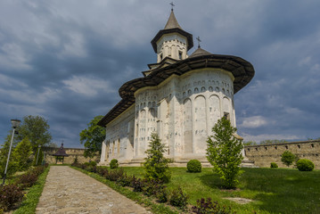 Fototapeta na wymiar Probota Monastery,Moldavia, Romania
