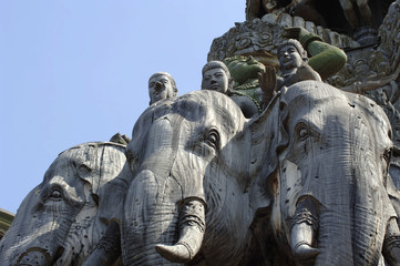 Obraz premium Buddhistische Tempel in Thailand