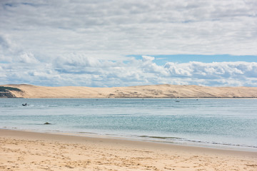 View of The Arcachon Bay, Aquitaine, France