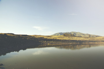lake and mountain