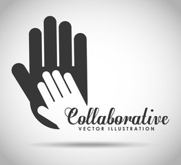 collaborative hands design 