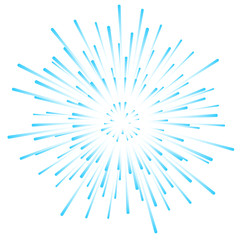 Fototapeta premium Star blast rays