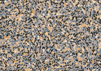 Mosaic with earth colors