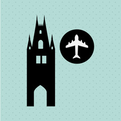 fly around the world design 