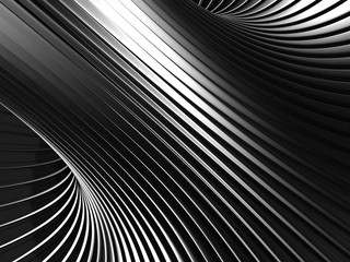 Aluminum Abstract Silver Stripe Pattern Background