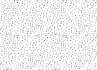 Dots and splashes on white