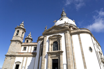 Fototapeta na wymiar Braga Sanctuary of Sameiro