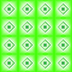 Tiles made of green diamond.