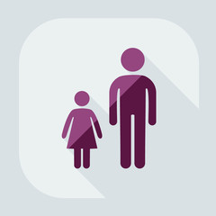 stick figure man silhouette icon