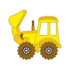 excavator machine design 