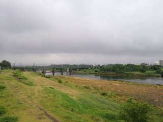 river side