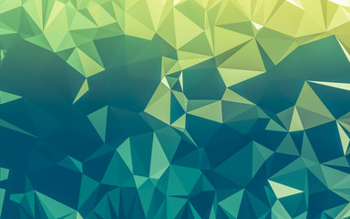 Fototapeta premium Abstract low poly background, geometry triangle