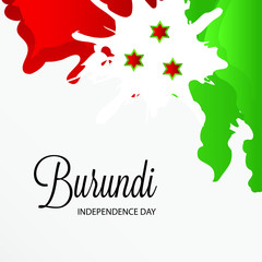 Obraz na płótnie Canvas Burundi Independence Day