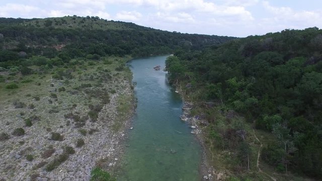 Pedernales Falls in Johnson City Texas.