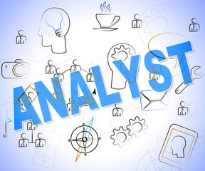 Analyst Word Means Data Analytics And Analyse