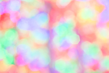 Blurred background, Abstract colorful bokeh light shape