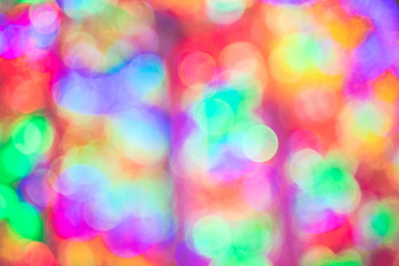 Blurred background, Abstract colorful bokeh light shape
