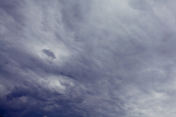 Obraz premium gloomy gray sky texture cloud