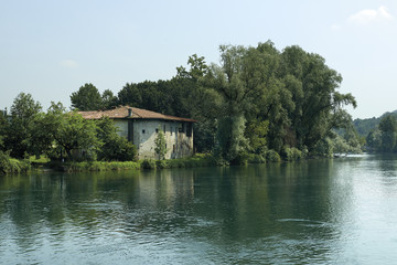 Fototapeta premium fiume adda