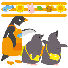 アデリーペンギン 保育園