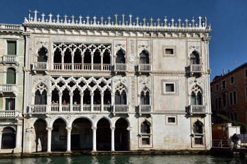 Fototapeta na wymiar Paläste am Canal Grande | Venedig