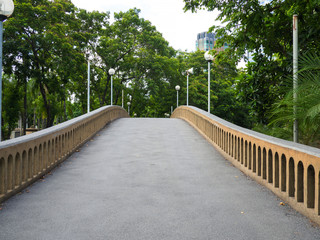 Fototapeta na wymiar Bridges and Arches in a park