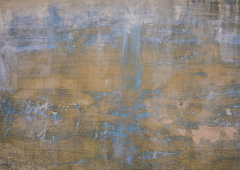 Grunge Interior blue background and texture wall