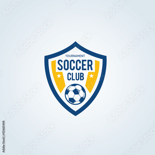 Soccer Club Logo Football Vector Template Soccer Club Logo Football Vector Template
