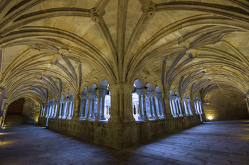Monastery of Santo Estevo de Ribas de Sil in Galicia, Spain