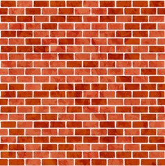 Brick wall seamless pattern background