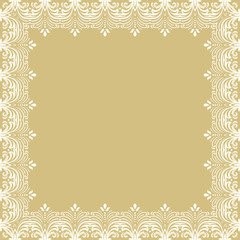 Floral Vector Fine Frame