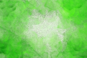 Abstract colourful watercolour background in shades of green