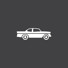 Plakat Retro car icon, vector illustration