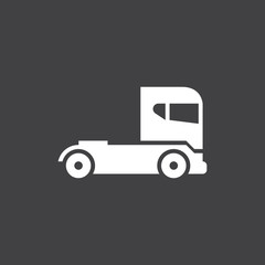 Truck icon, vector illustration