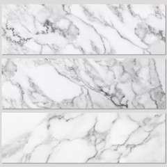 White marble texture background.
