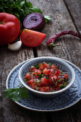 Mexican  tomato salsa sauce