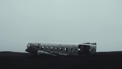 Avion écrasé en Islande