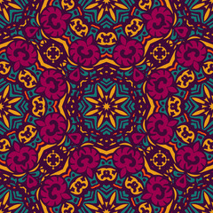 tile vintage seamless pattern tribal background