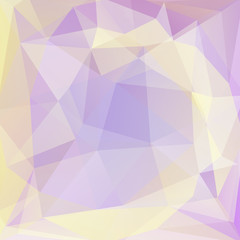 Pastel polygon geometric consisting of triangles