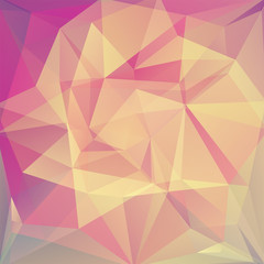 Abstract triangle geometric shapes background