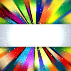 A splash of various colors, colorful background 