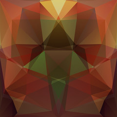 abstract background consisting of triangles, brown, green colors