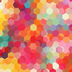 Obraz premium abstract background consisting of hexagons